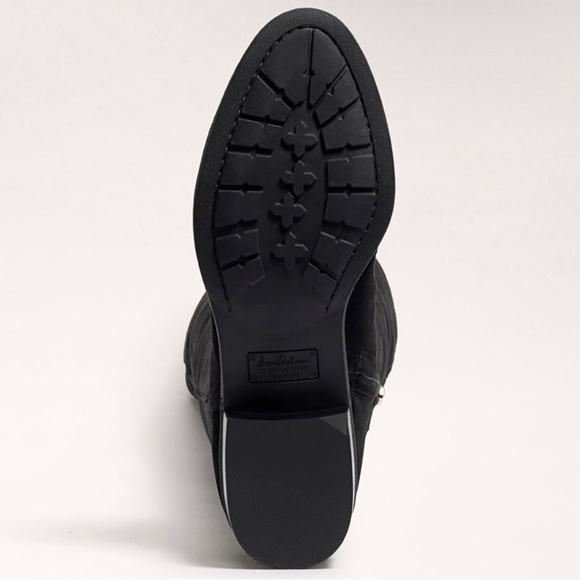 Sam Edelman Pam knee high suede black boot size 7.5 6.5 and 7 - Picture 6 of 7